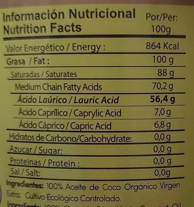 Naturseed Aceite de coco packshot