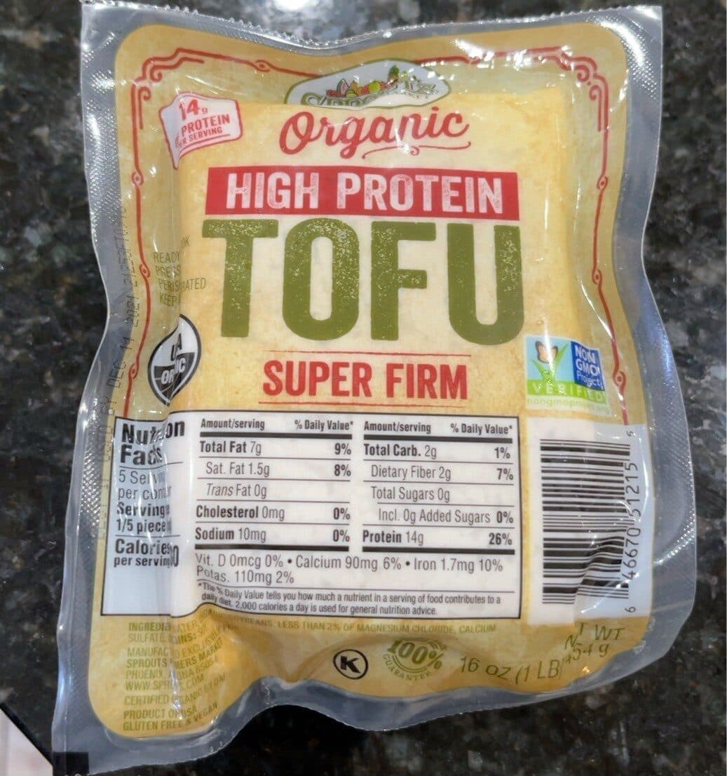 Sprouts Farmers Market Organic High Protein Tofu Super Firm packshot