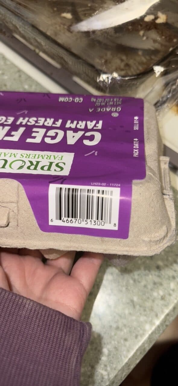 Sprouts Farmers Market Cage Free Farm Fresh Eggs packshot