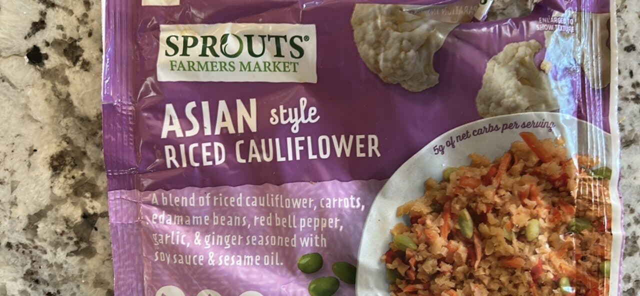 Sprouts Farmers Market Asian style riced cauliflower packshot