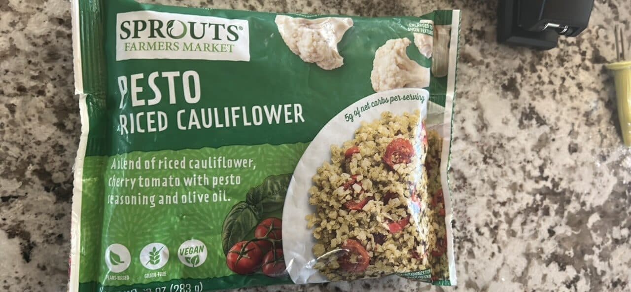 SPROUTS FARMERS MARKET PESTO RICED CAULIFLOWER packshot