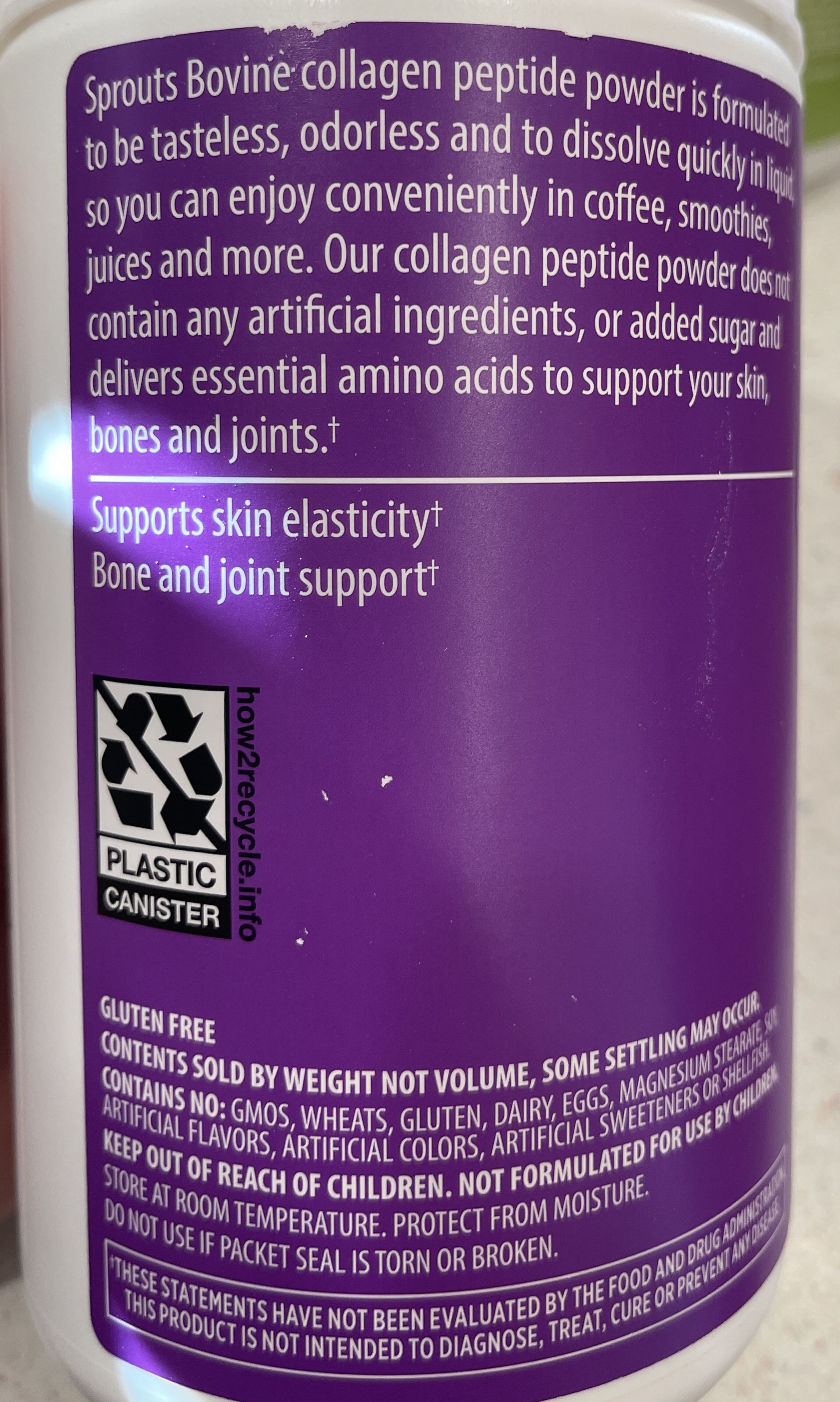 Sprouts Collagen peptides packshot