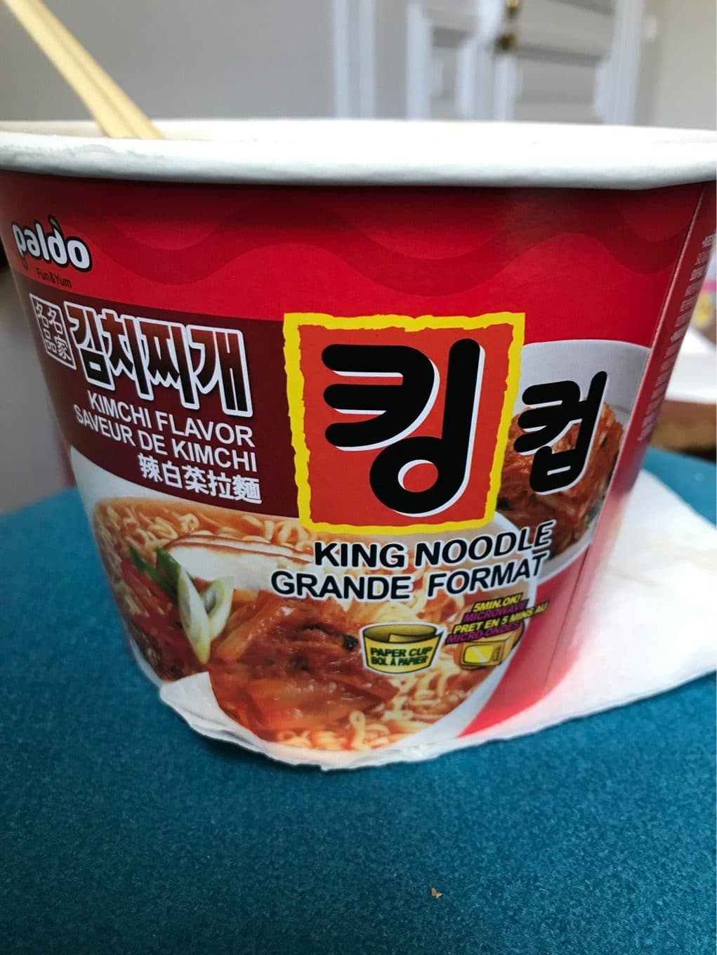 Paldo Paldo Kimchi Flavor King Noodle, 110 GM packshot