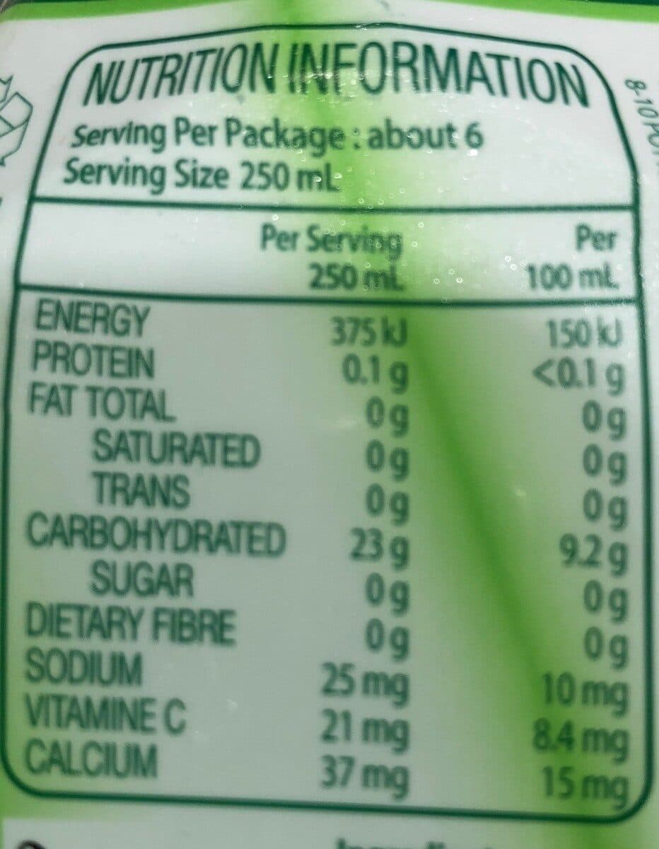 Open Food Facts Aloe no sugar added packshot