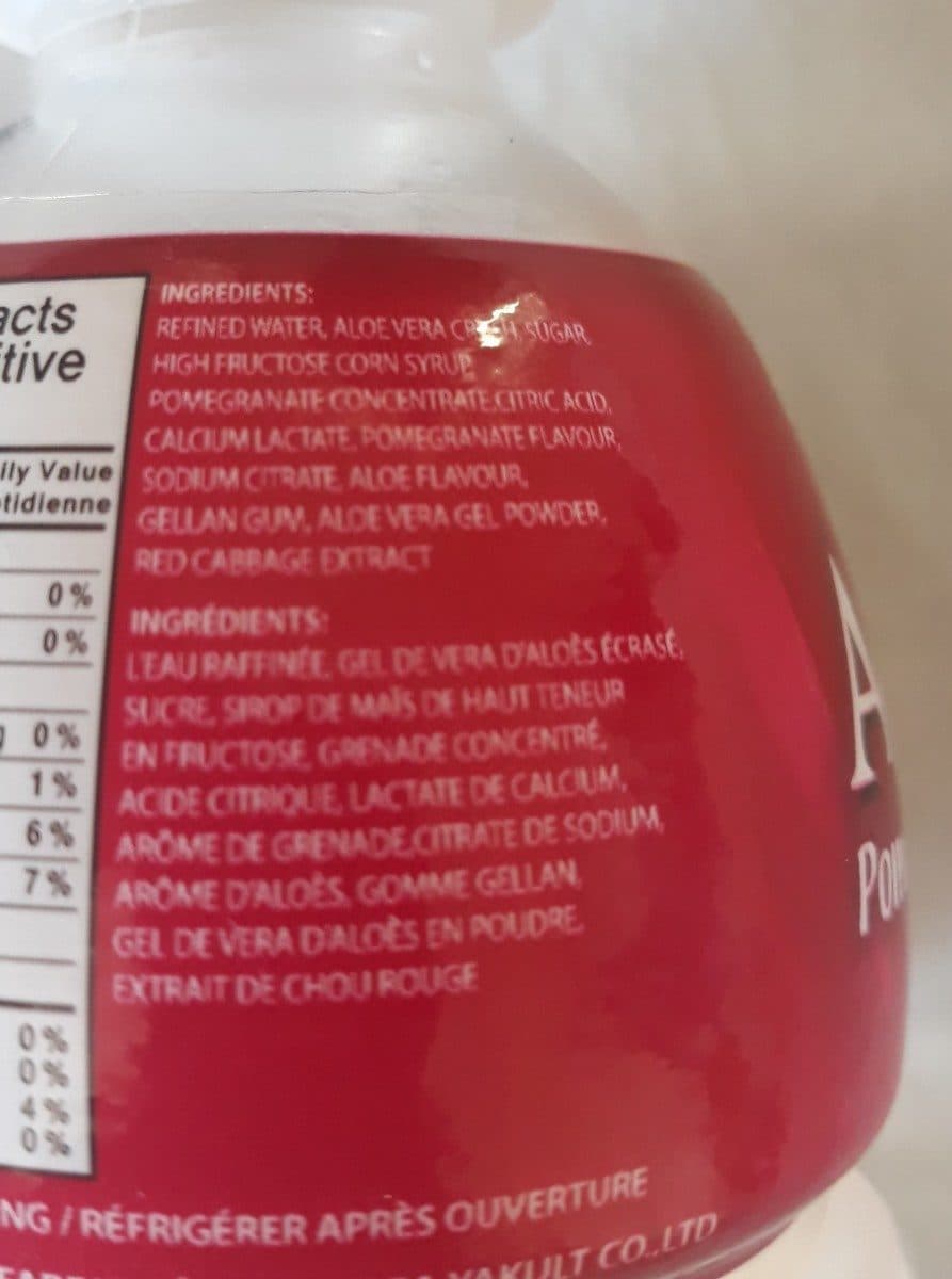 Paldo Paldo, aloe drink, mango packshot