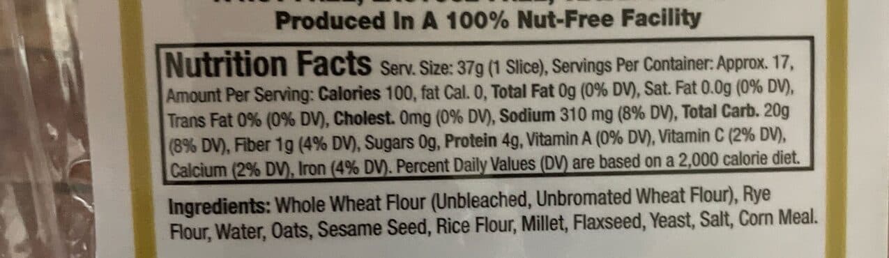 Z-Best Whole Grain Bread packshot