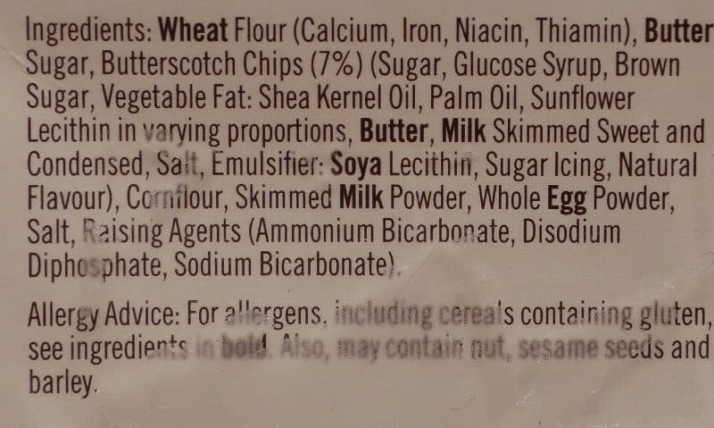 Border Classic Recipes - Sweet Memories Butterscotch Crunch packshot