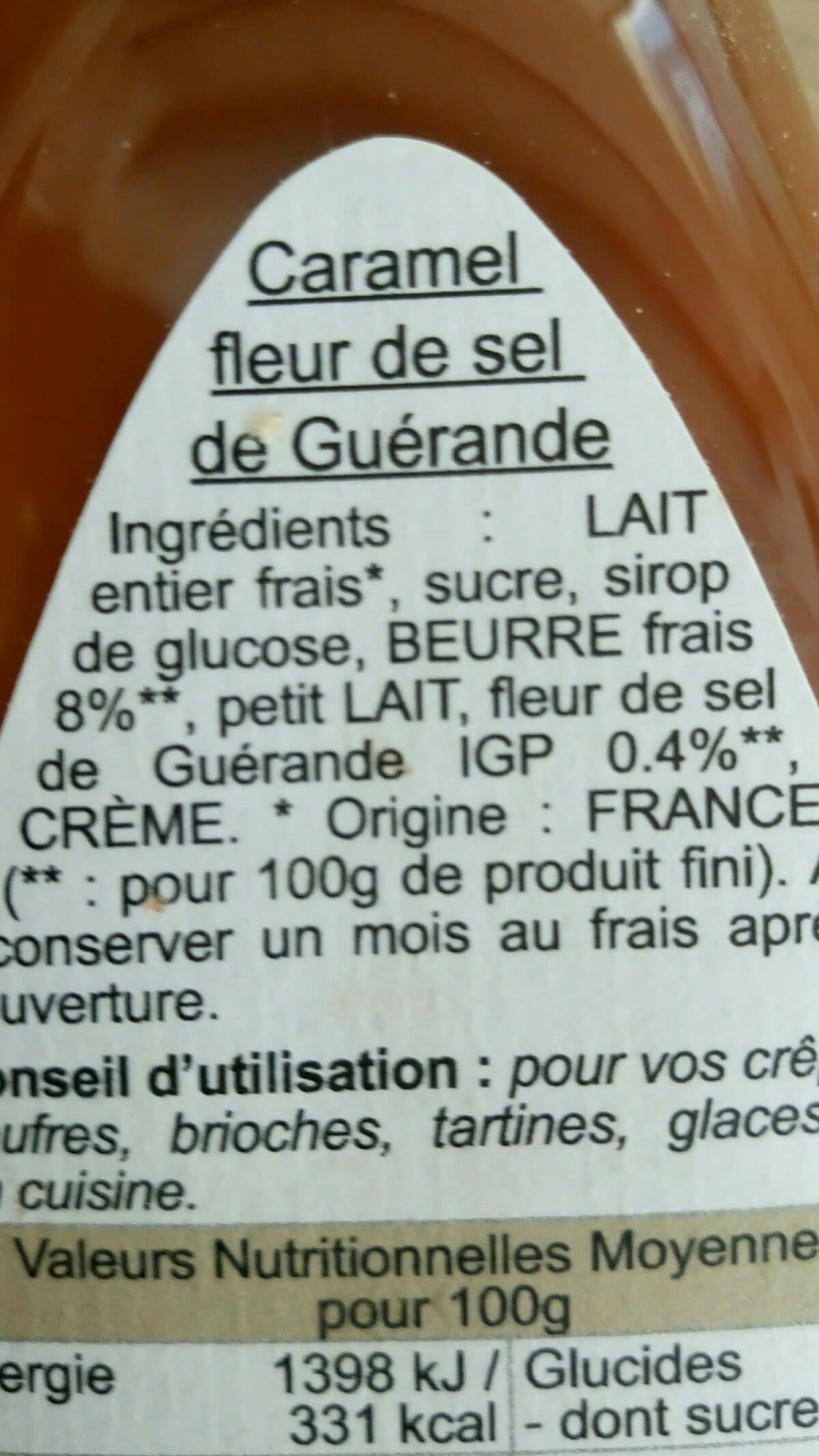 Delaunay Léveillé Caramel beurre salé packshot