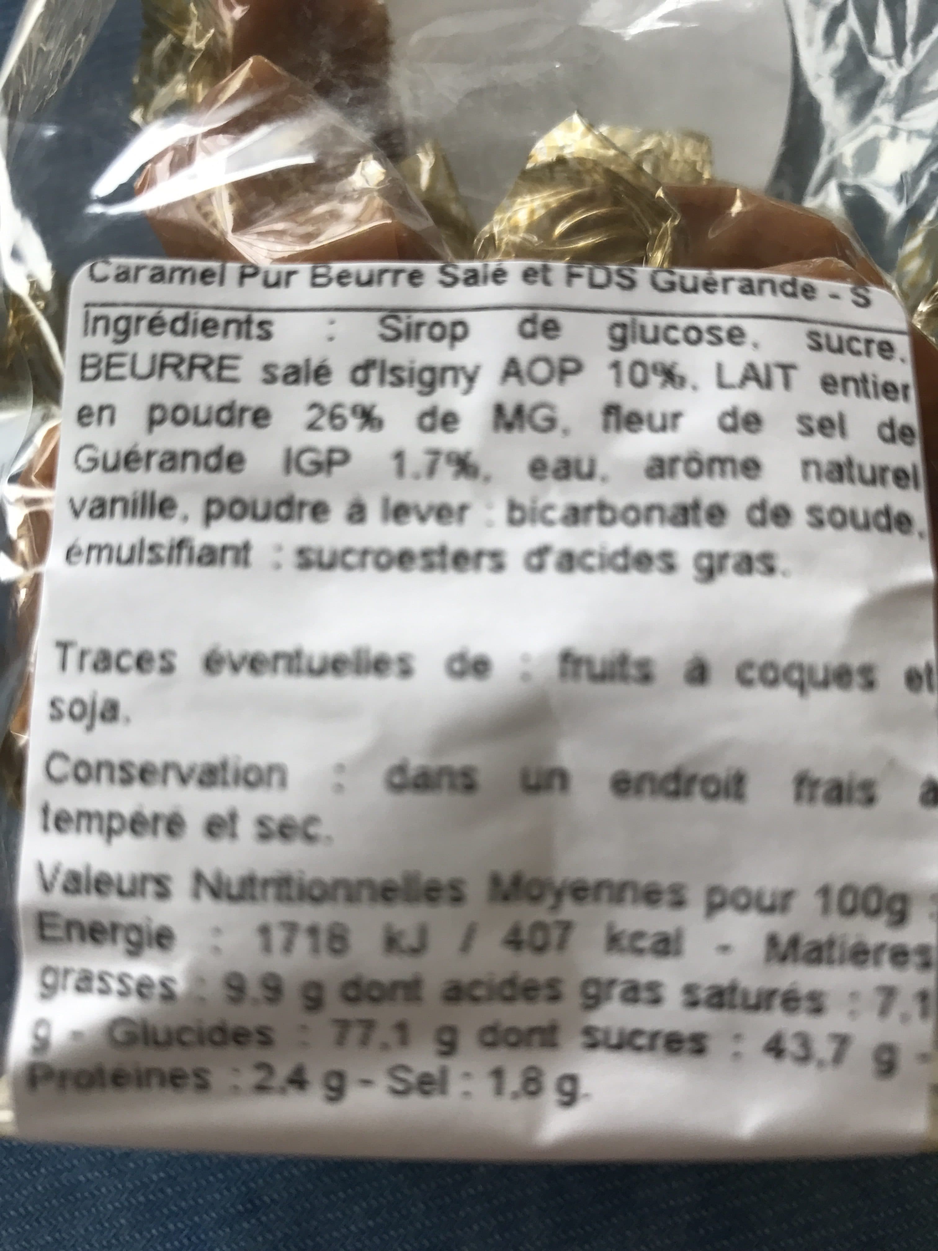 Delaunay Leveille Caramel beurre sale packshot