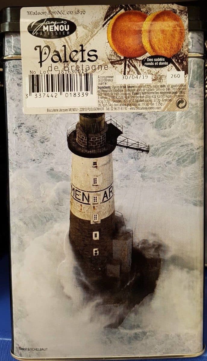 Open Food Facts Palets de Bretagne packshot