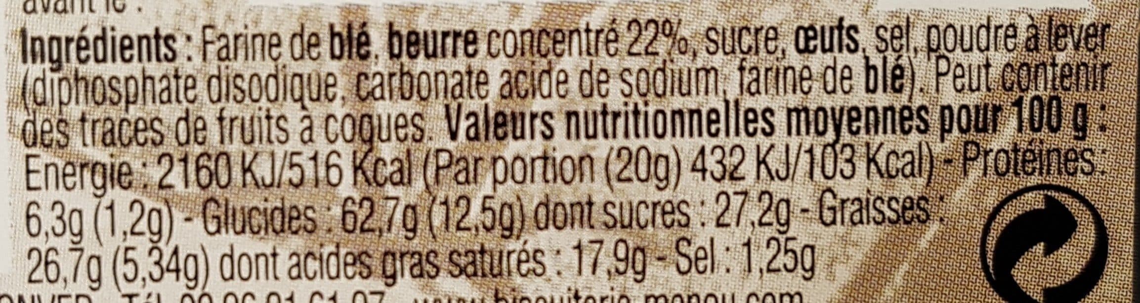 Open Food Facts Palets de Bretagne packshot