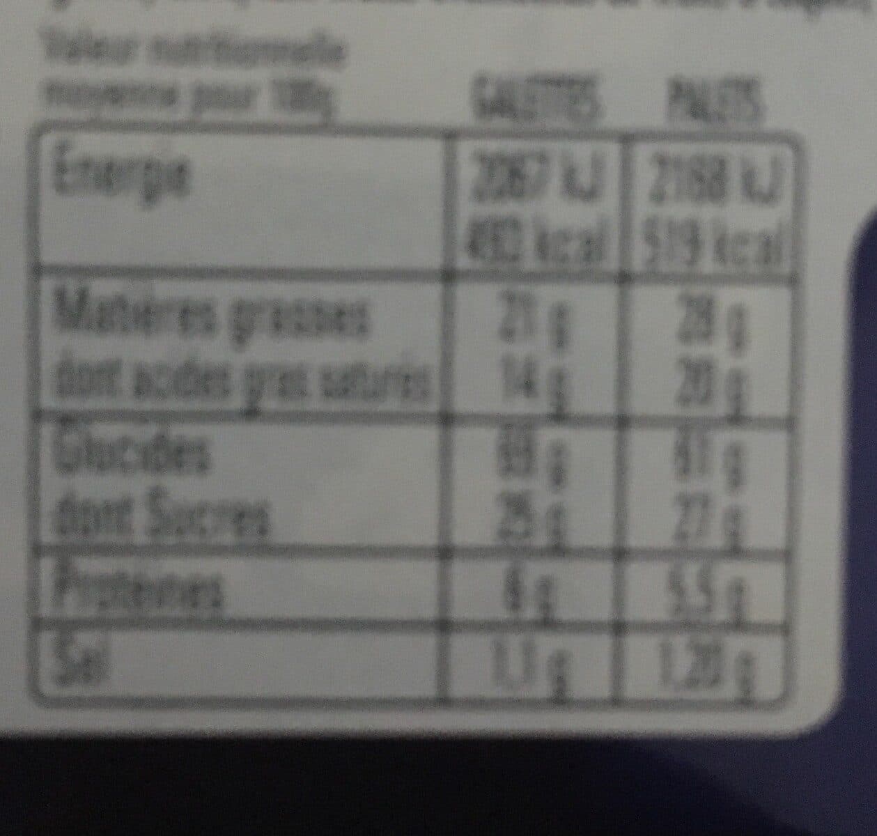 Open Food Facts Sablés et palets bretons packshot