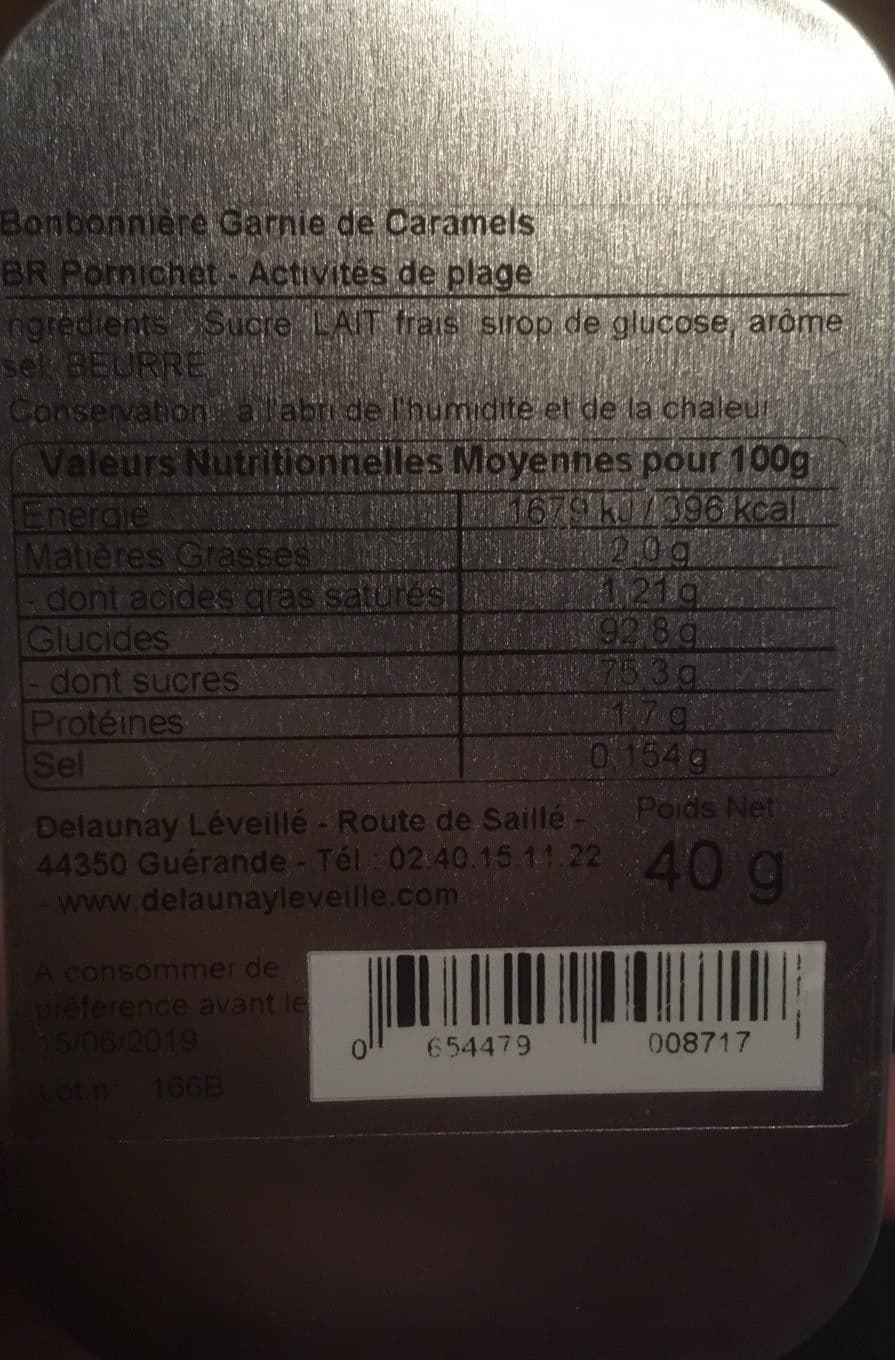 Delaunay Léveillé Bonbons au caramel packshot