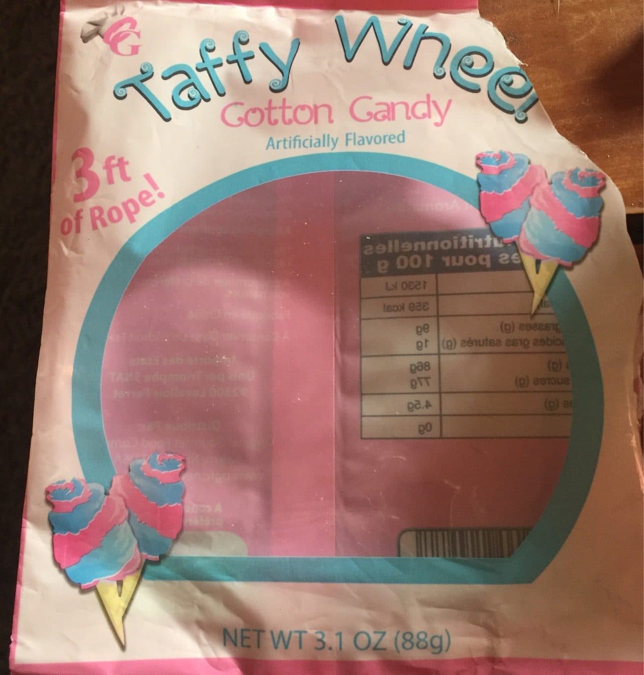 Taffy Whell Cotton candy packshot
