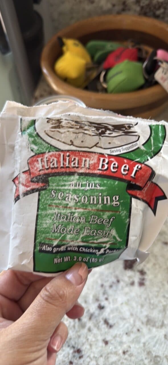Louie's Seasoning Italian Beef all jus seasoning packshot