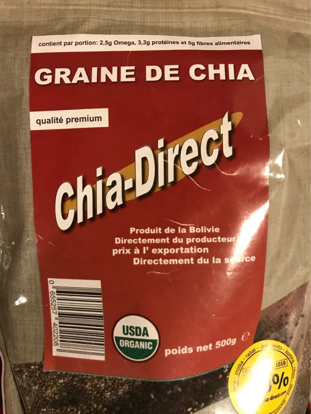 Chia-direct Graine de Chia packshot