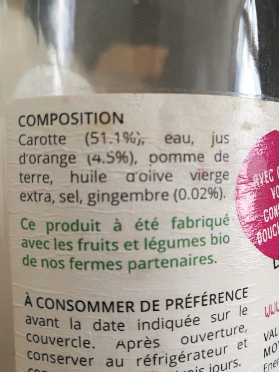 Open Food Facts La soupe / L' énergique packshot