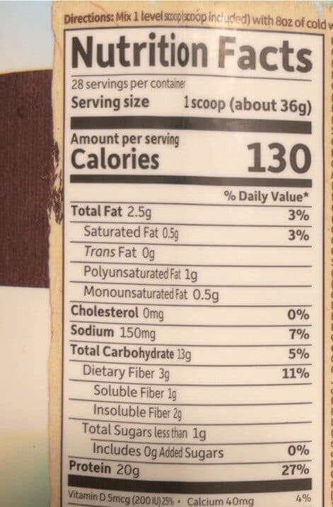Garden of Life RAW Organic Meal Plant-Based Chocolate packshot