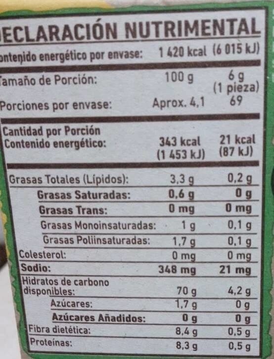Sanissimo Tostaditas de maíz blanco horneadas packshot
