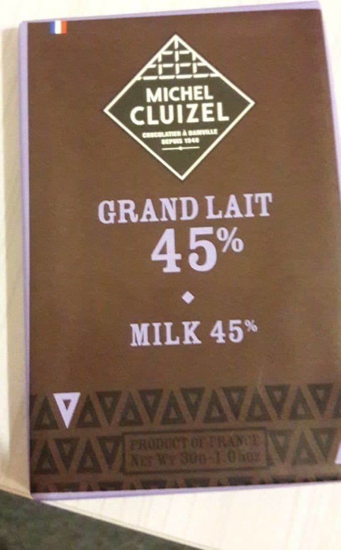 Michel Cluizel Grand lait 45% packshot