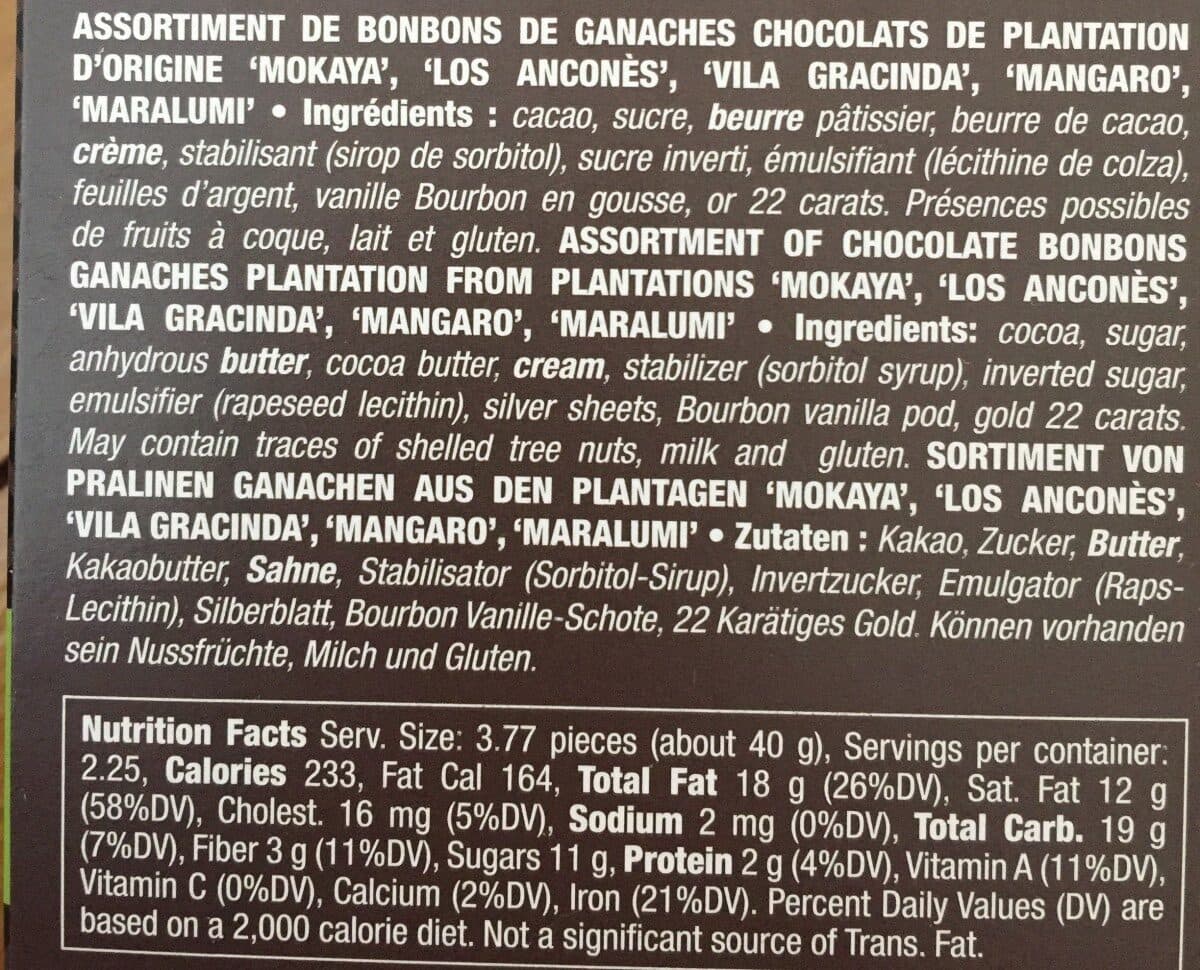 Michel Cluizel Single Estate Chocolate Ganaches - 8 Piece By Michel Cluizel packshot