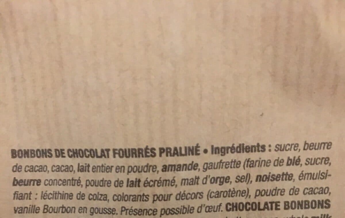 Open Food Facts Pomme de terre bonbon chocolat fourré au praliné packshot