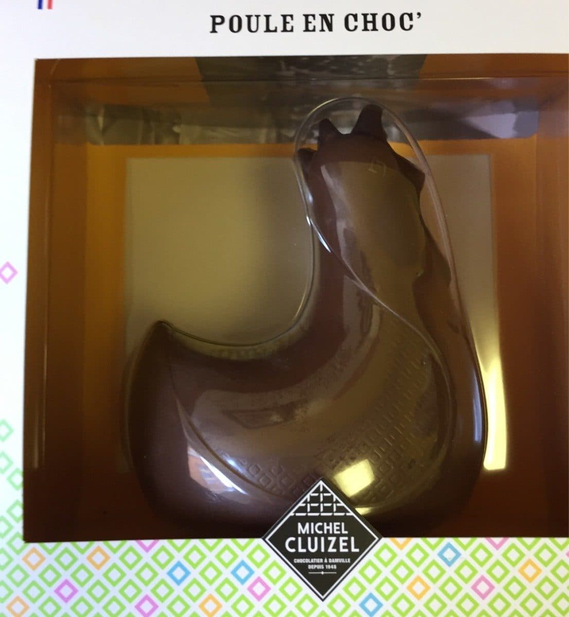 Michel Cluizel Poule en Choc' packshot
