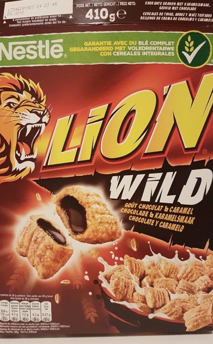 Nestlé Lion wild packshot