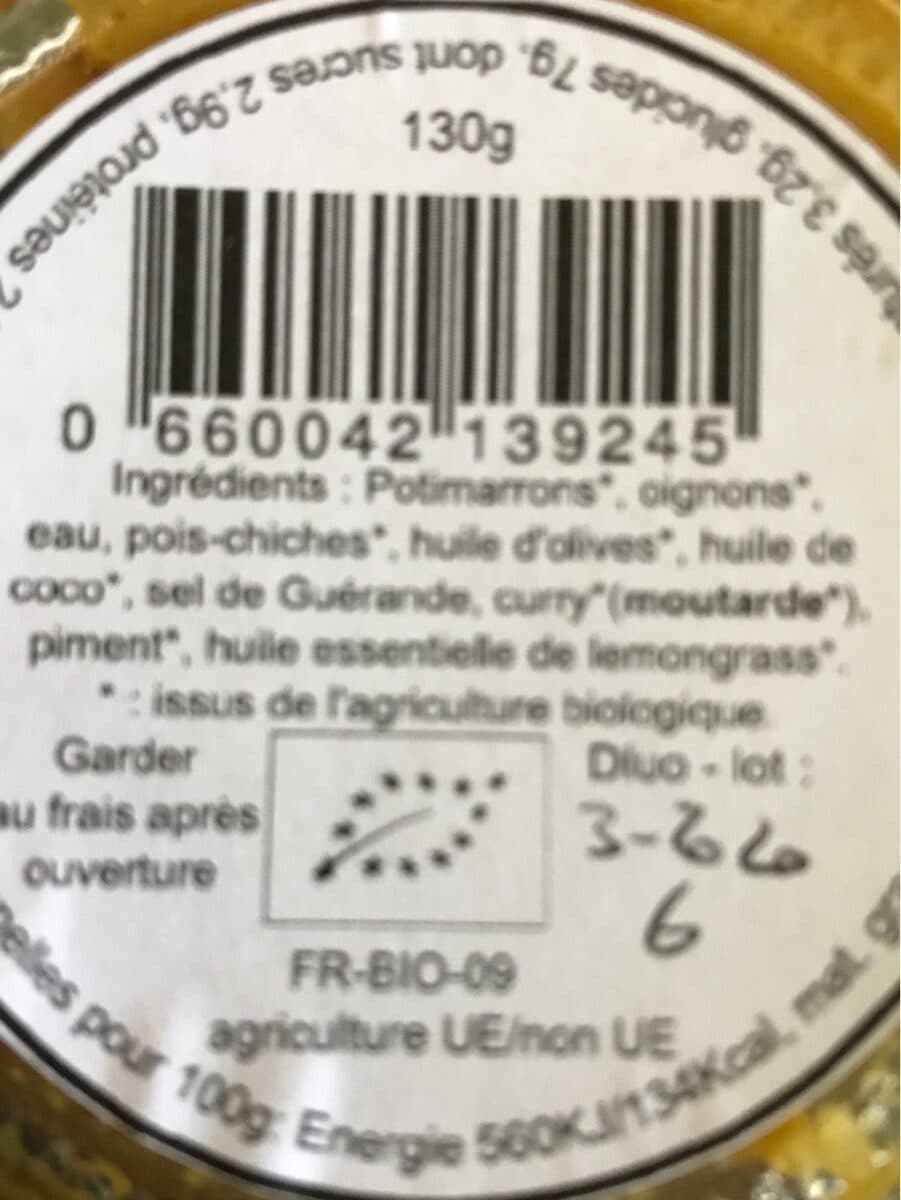 La ronde des saveur Tartinade thai packshot