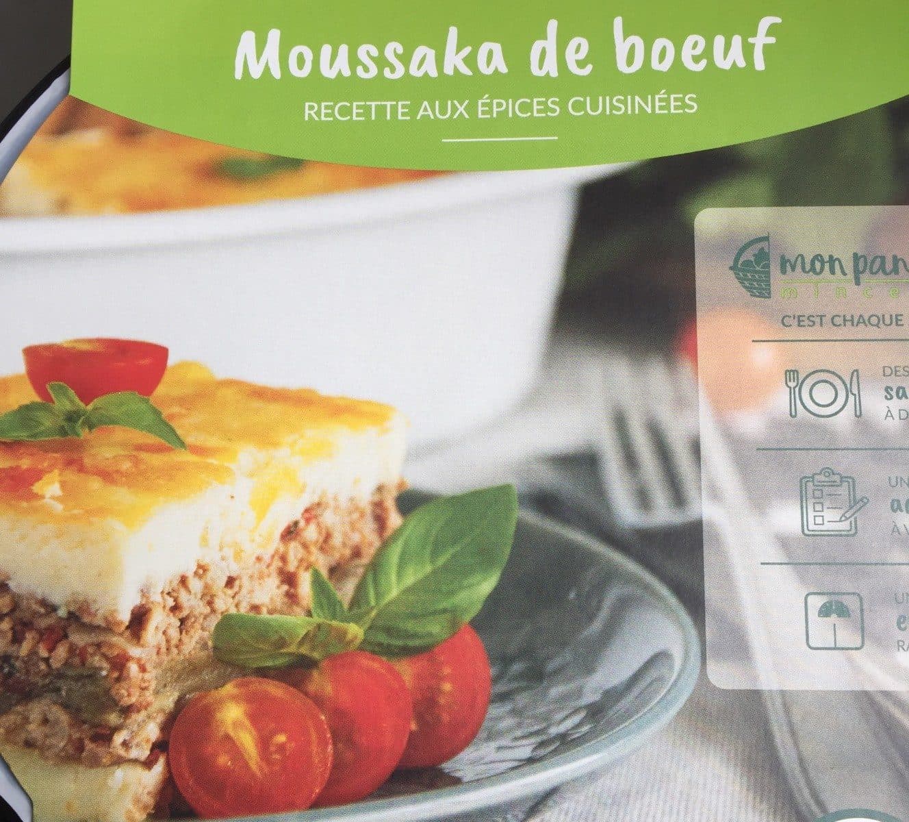 Open Food Facts Moussaka de boeuf packshot