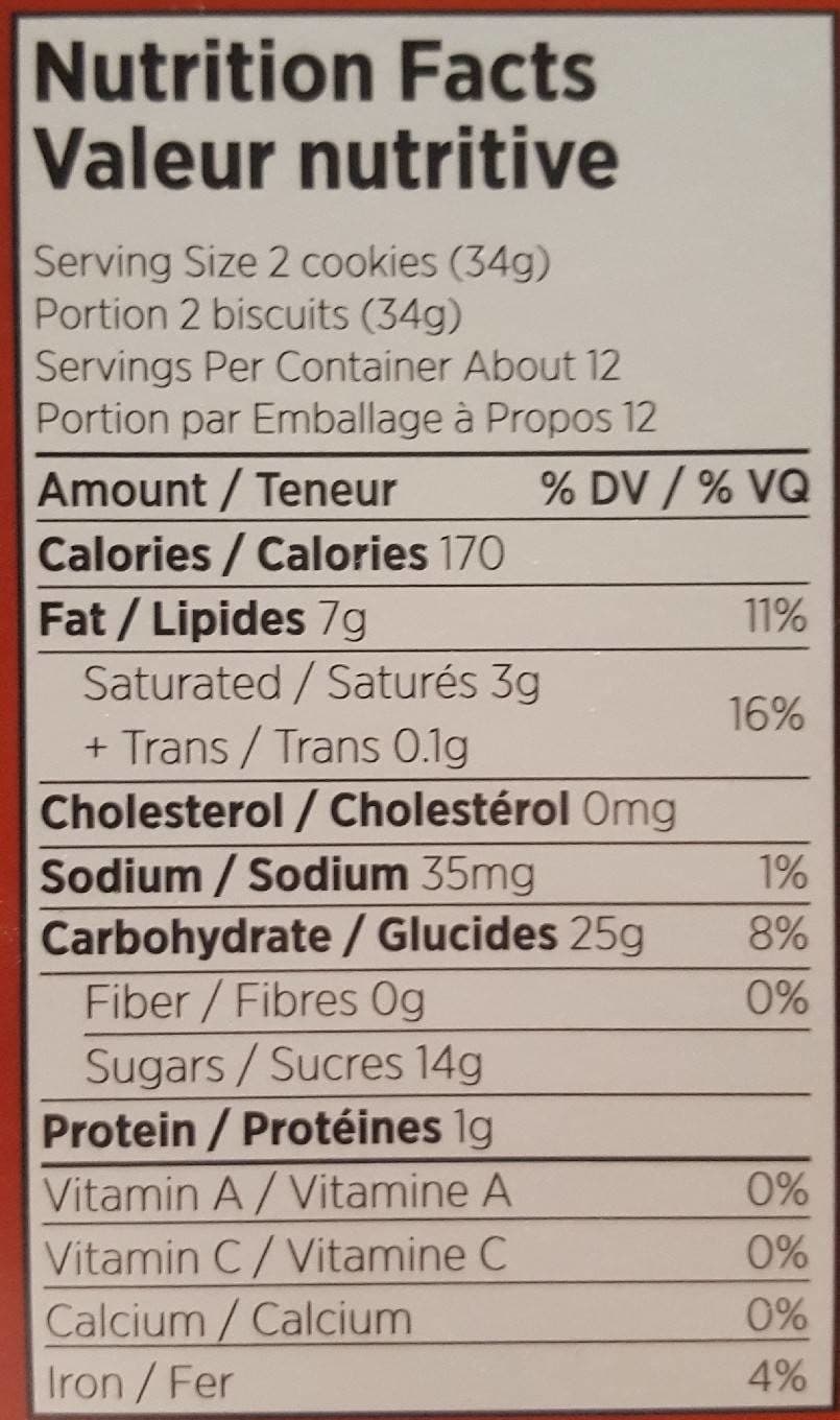 Tastefully Canadian Maple creme cookies packshot
