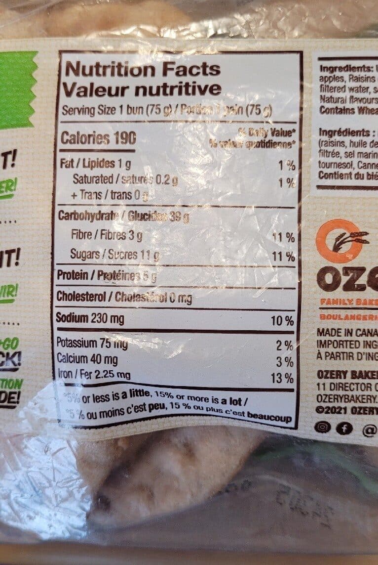 Ozery Bakery Apple Cinnamon Morning Rounds packshot
