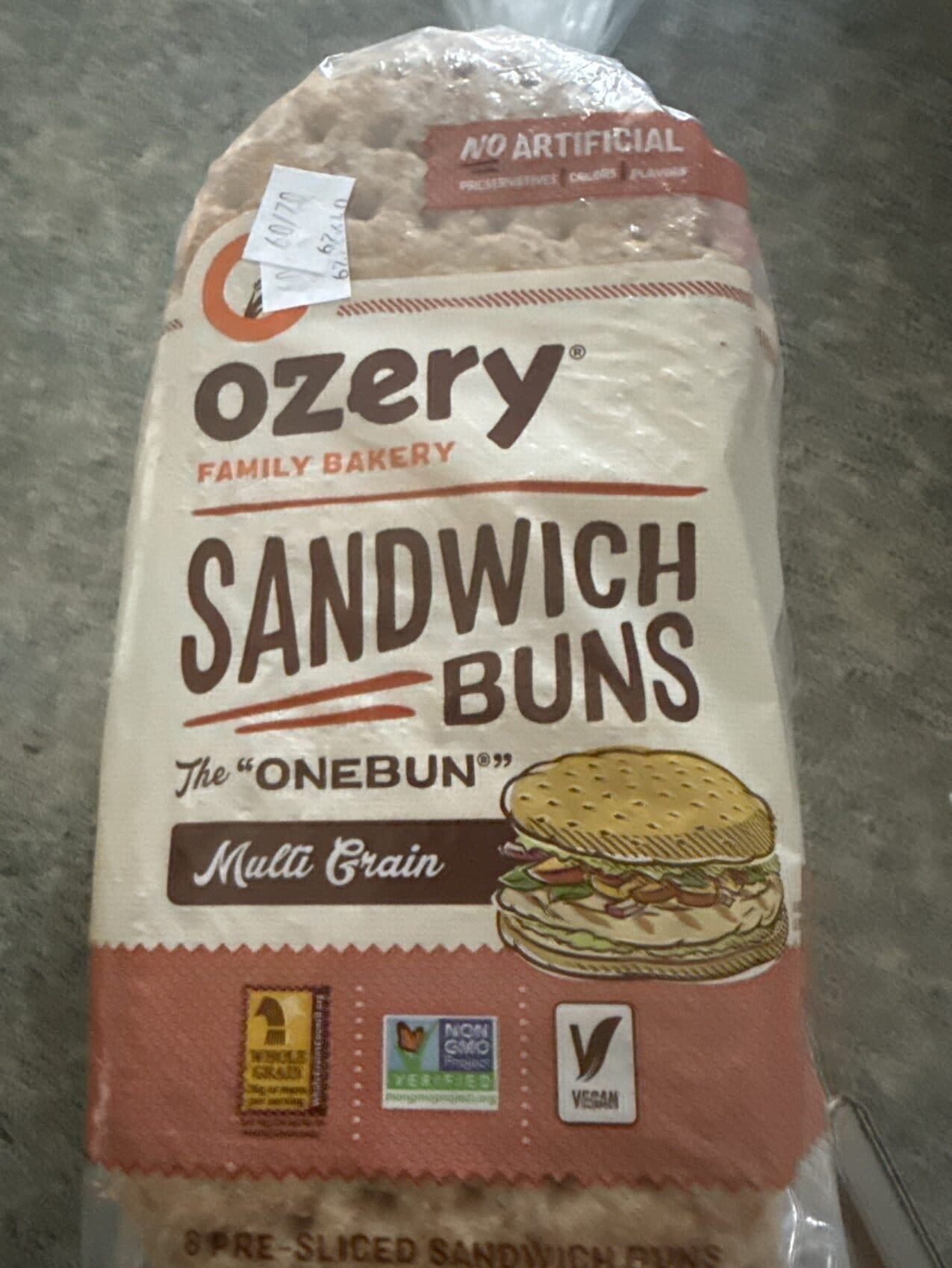 Ozery Sandwich Buns Multi Grain packshot