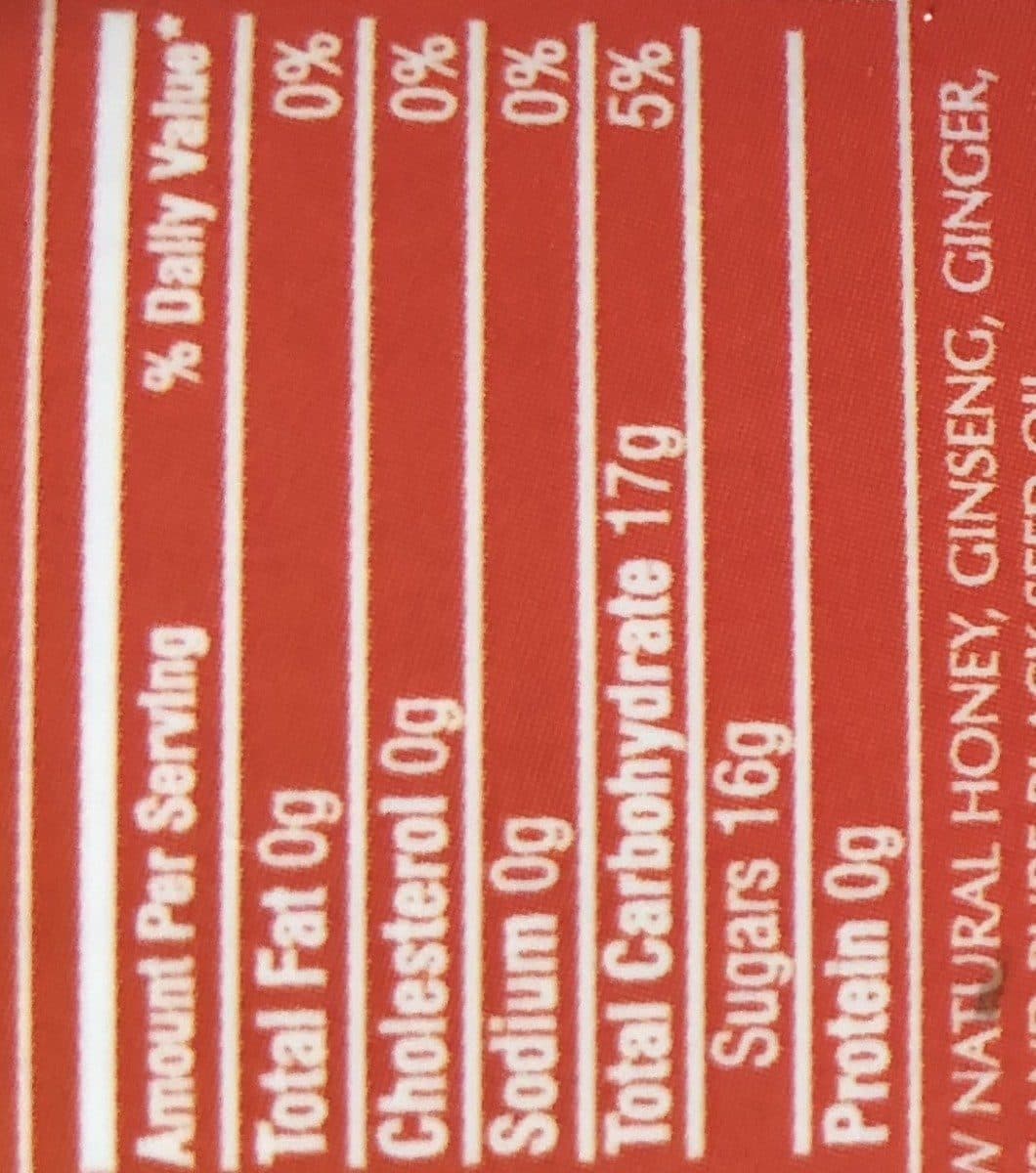 Open Food Facts Honey zest packshot