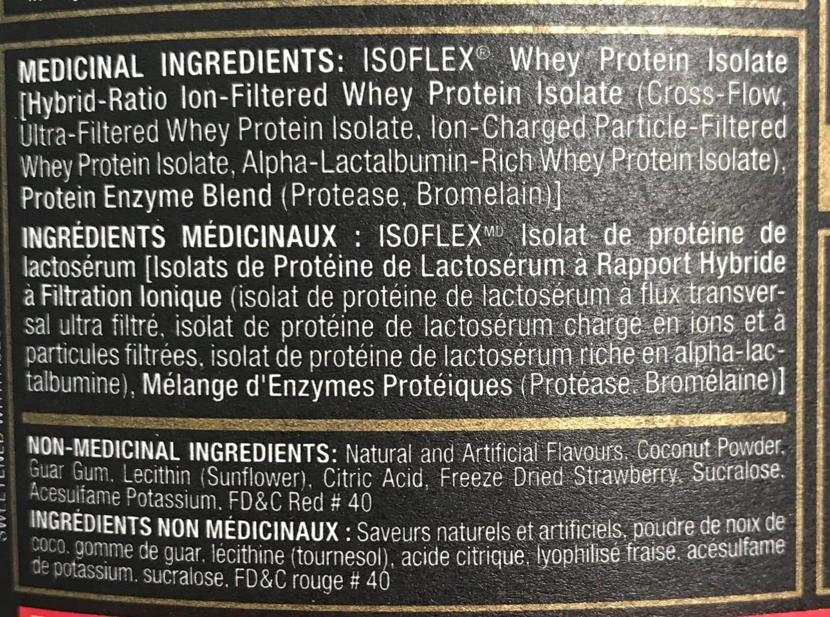ALLMAX Isoflex Pure Whey Protein Isolate packshot