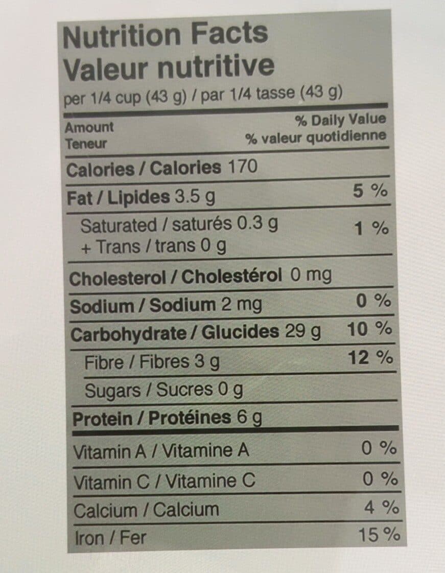 Open Food Facts Quinoa bio packshot