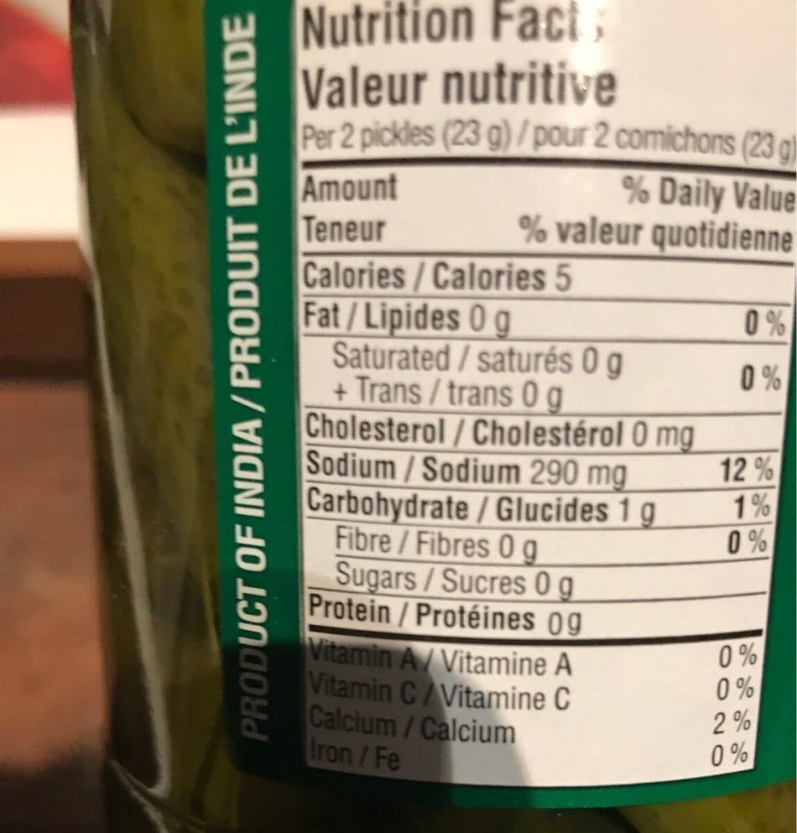 Cordova Cornichons packshot