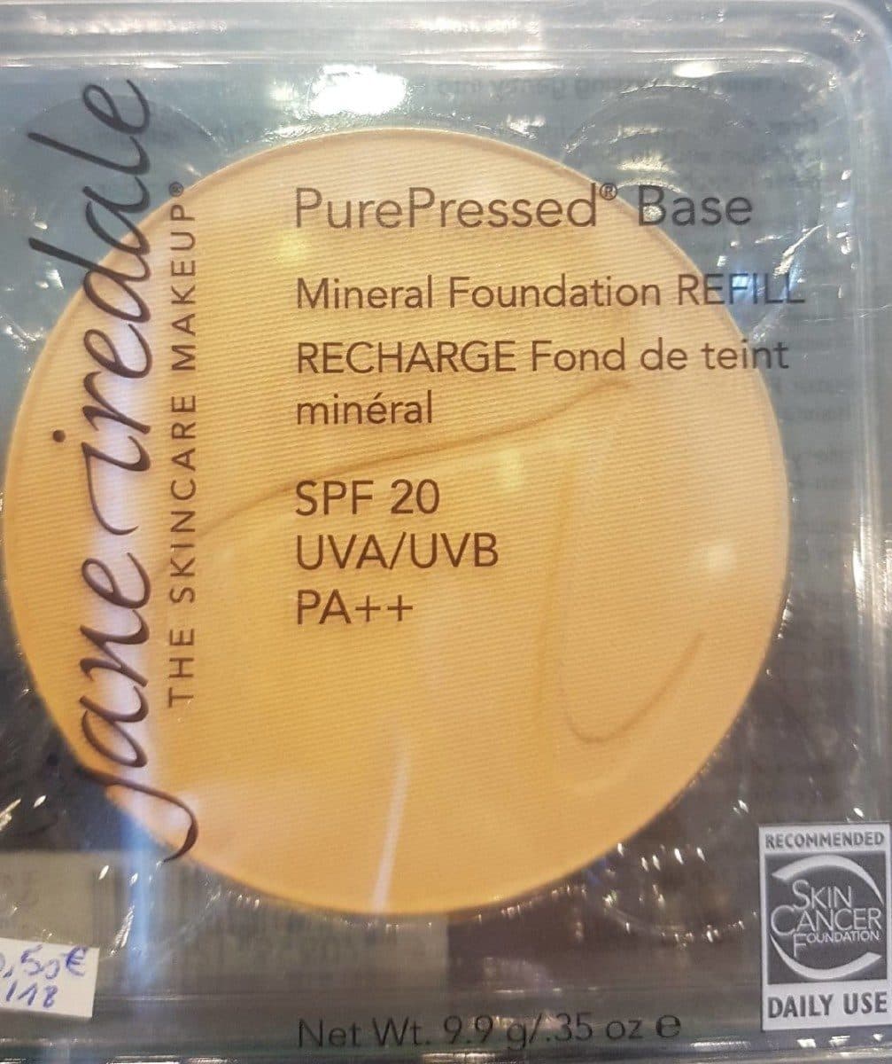 Open Food Facts Pure pressed base minéral fondation packshot