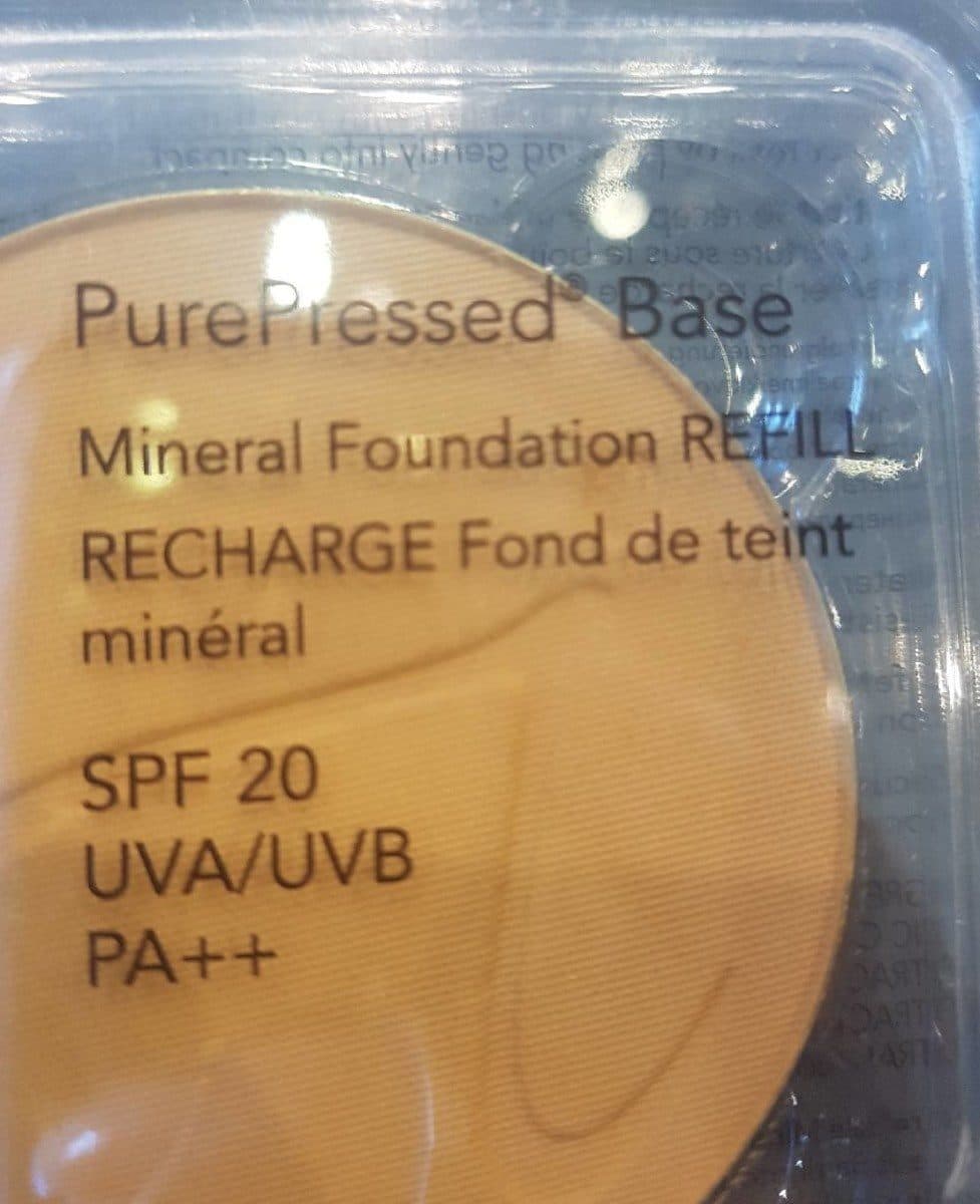 Open Food Facts Pure pressed base minéral fondation packshot