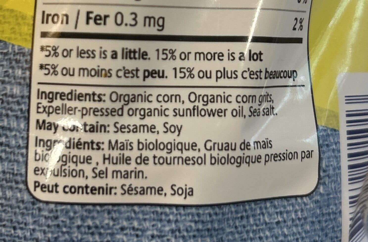 Real foods Organic Corn Thins - Original packshot