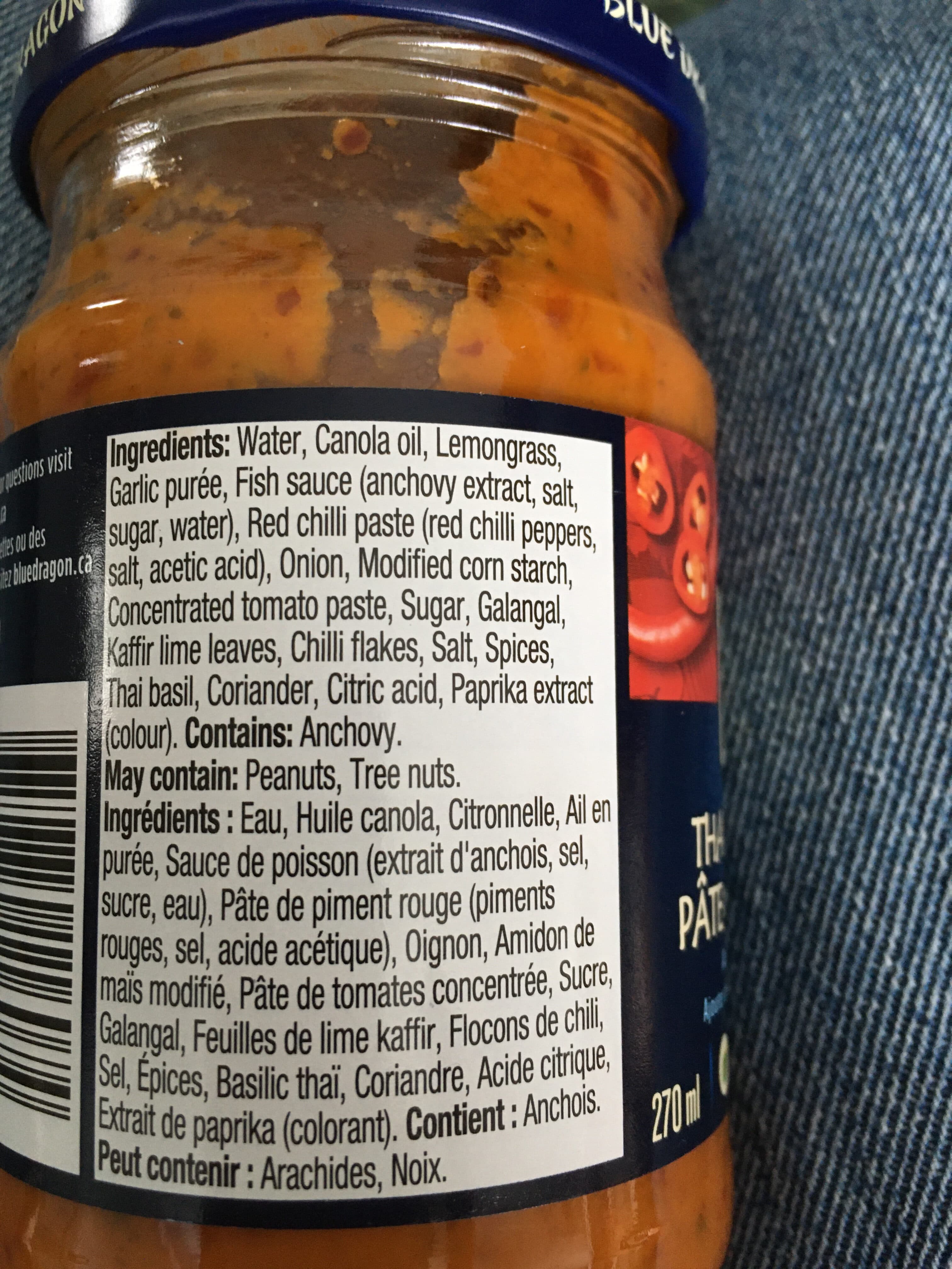 BLUE DRAGON THAI RED CURRY PASTE packshot