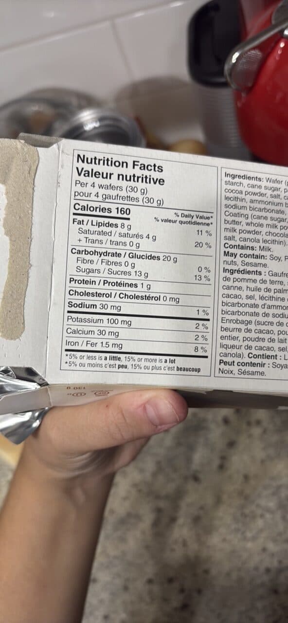 glutino GLUTEN FREE WAFERS chocolat au lait packshot