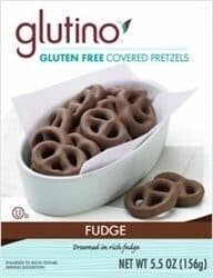 Glutino Gluten Free Fudge Covered Pretzels packshot
