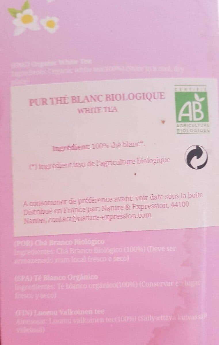 English Tea Shop Thé Blanc biologique packshot