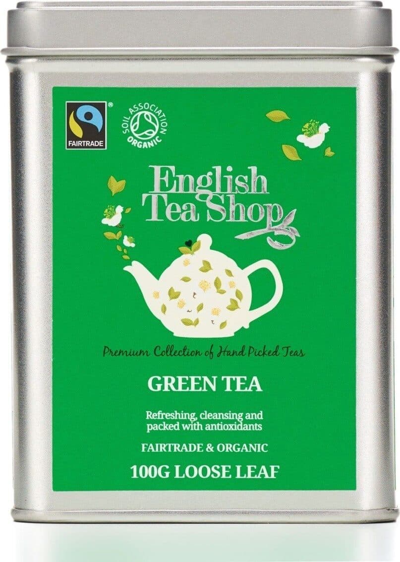 Open Food Facts English tea shop green tea fairtrade and organic loose tea packshot