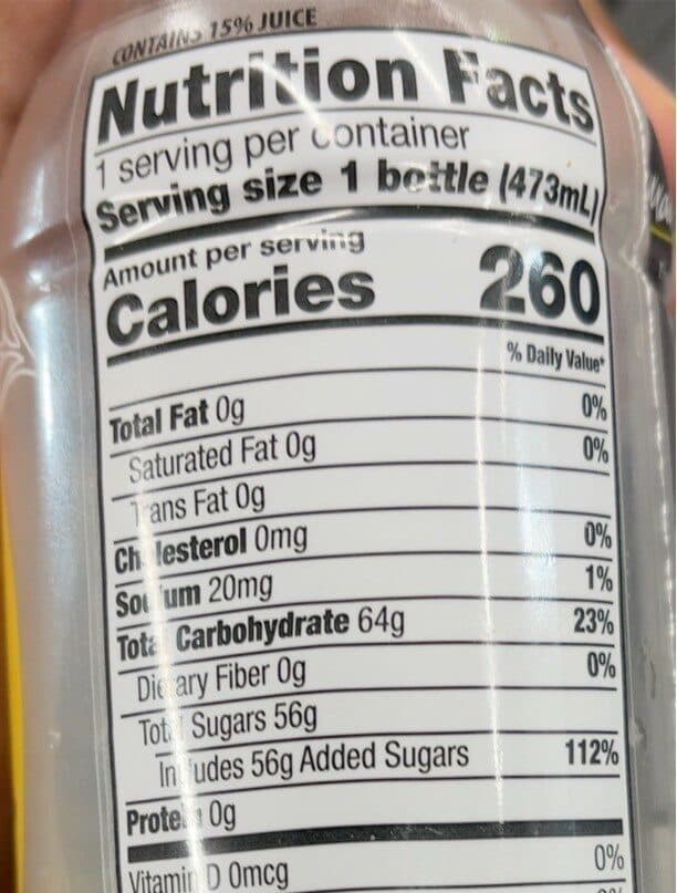 Wal-Mart Stores Inc. Lemonade packshot