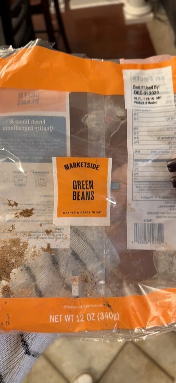Marketside Green Beans packshot