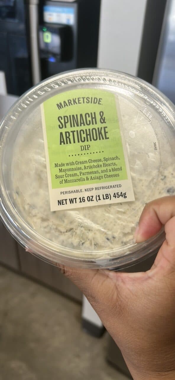Marketside Spinach & Artichoke Dip packshot
