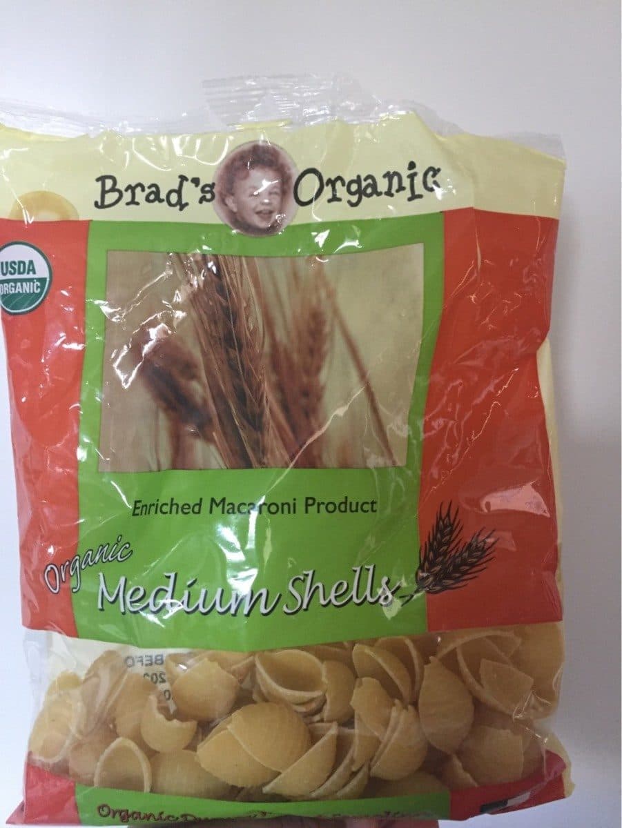 Open Food Facts Organic medium shells, enriched macaroni product packshot