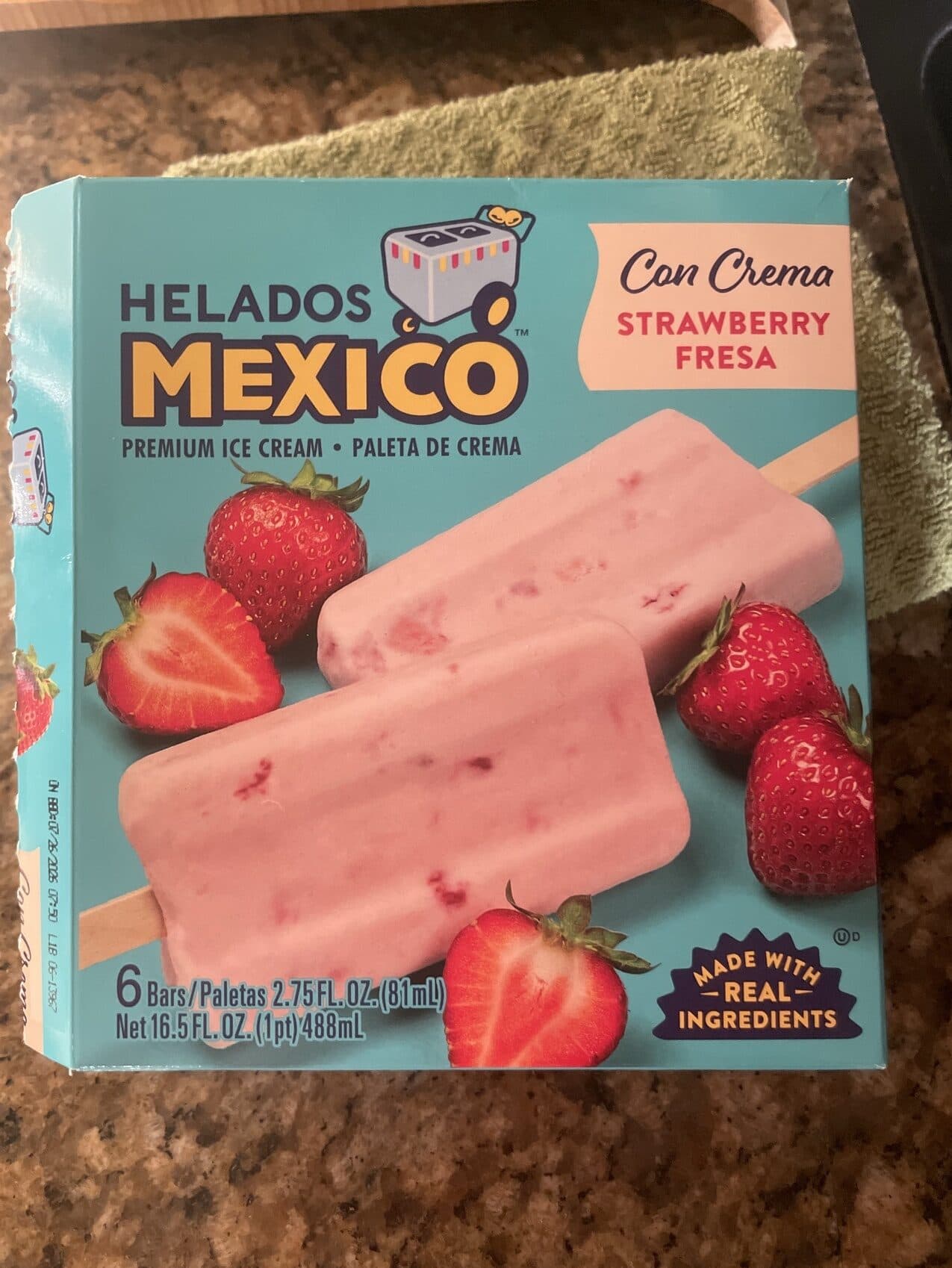 Tropicale Foods Inc. Premium Ice Cream Bar packshot
